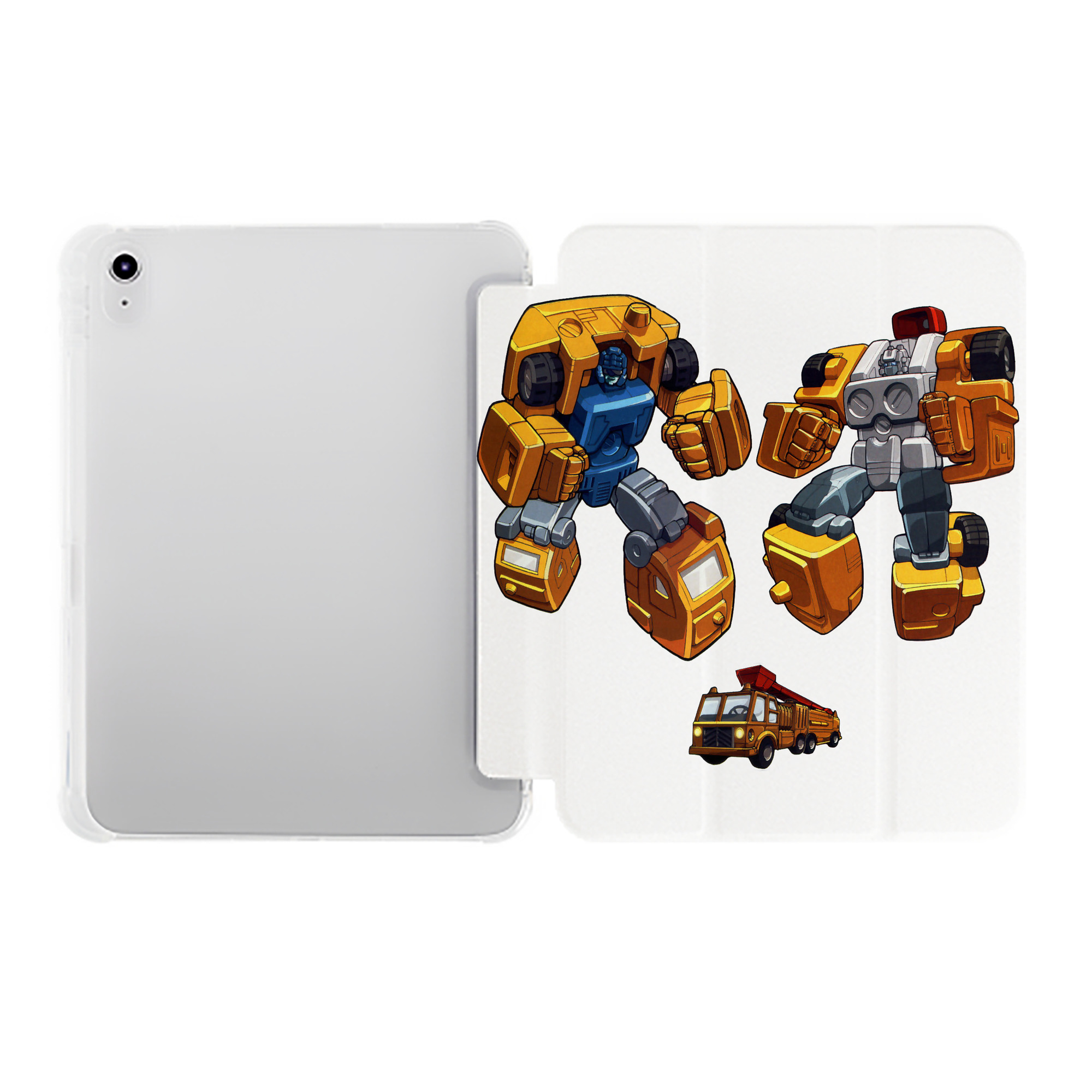 （画像用）  IPad ケース ペン収納付き 三つ折りスタンド PUレザー×シリコン 対応機種9.5/10.5/10.9インチ